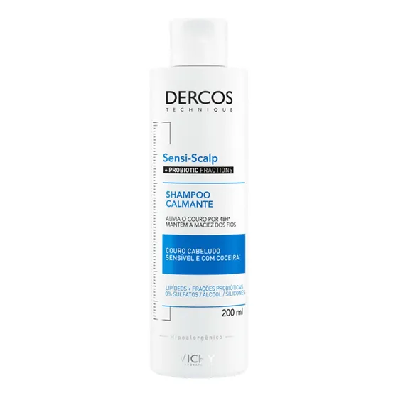 Dercos Shampoo Sensi Scalp Calmante Vichy 200ml
