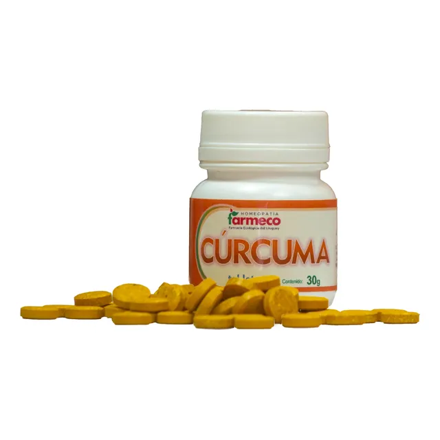 Cúrcuma Con Pimienta Negra Farmeco 55 Comprimidos