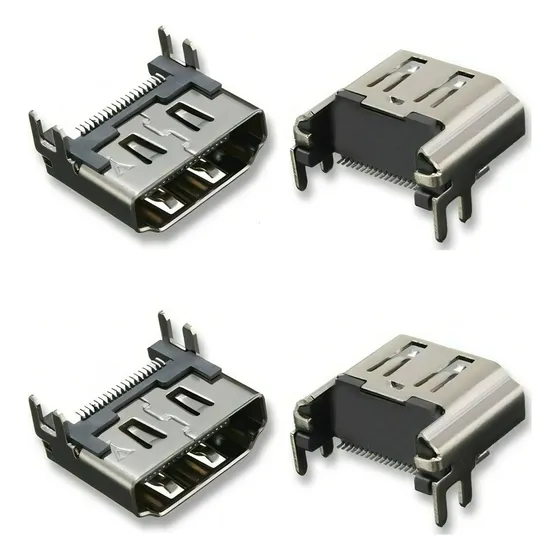 2 Conectores De Entrada Hdmi Compatíveis Com Ps4 Fat Phat