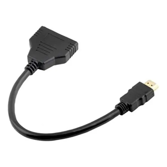 Adaptador Splitter Multiplicador Hdmi 1.4 1 Macho A 2 Hembra