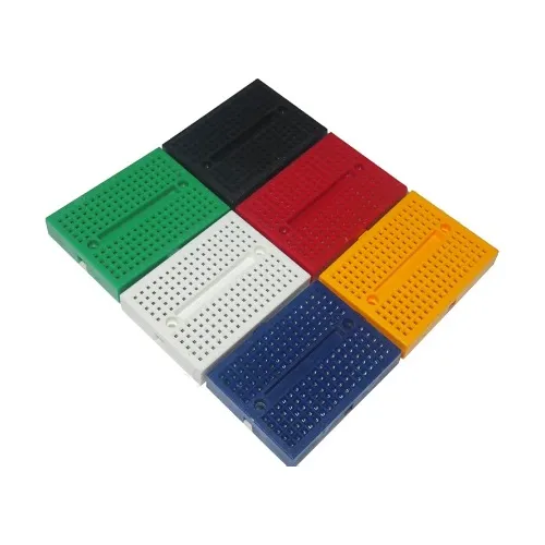 2 Mini Protoboard 170 Puntos 5 Colores A Elegir.