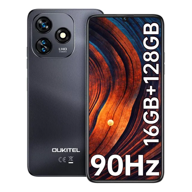 Oukitel C51 Telefonos Celulares Dual Sim 18gb Ram+128gb/1tb Rom 5200 Mah 128db Loudspeaker 6.8in Hd+ Smartphone /gps/face Id