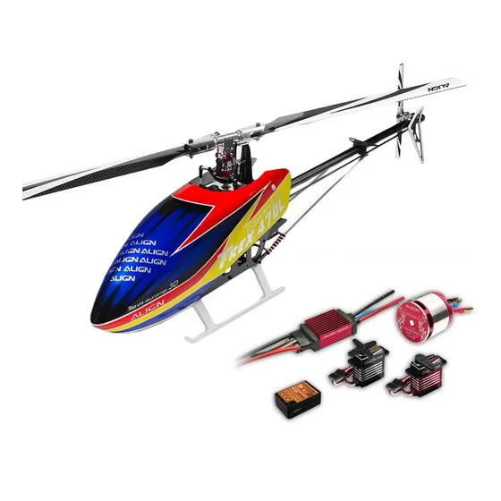 Align T-rex 470lt Helicóptero Dominator Super Combo 450l Ver