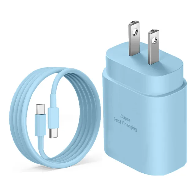 Cargador Tipo C 25w Para Samsung A55 A54 S24 Carga Rápida Pd