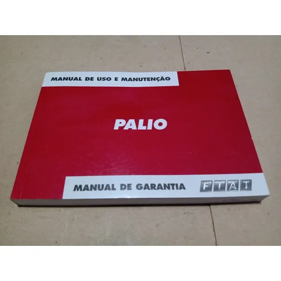Manual Do Proprietário Fiat Palio 2003 2004 Todas Versões -