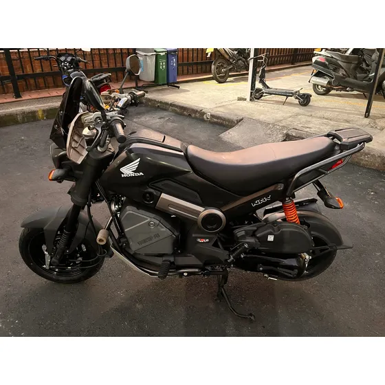 Honda Navi 109cc 2018 12.500 Km, Negro Brillante