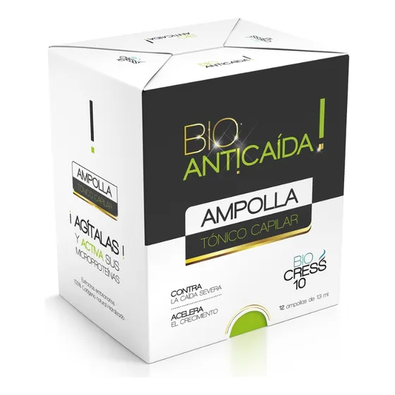 Ampolla Capilar Bio Anticaída Biocress10 X12uds