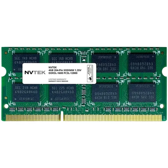 Memoria Ram 4gb 1x4gb Ddr3 1600 Mhz Sodimm Nvtek