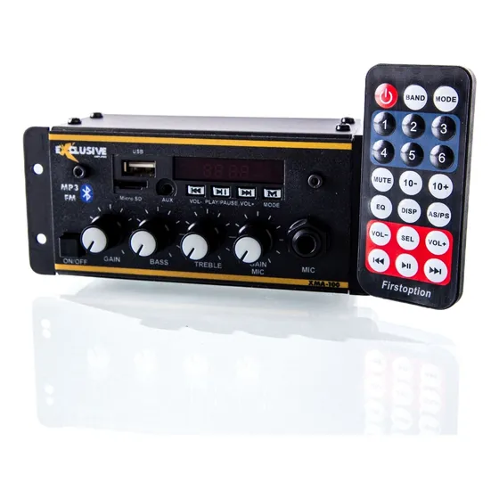 Mixer Usb Bluetooth Exclusive Som Mic P10 12 E 24 Volts 12 A