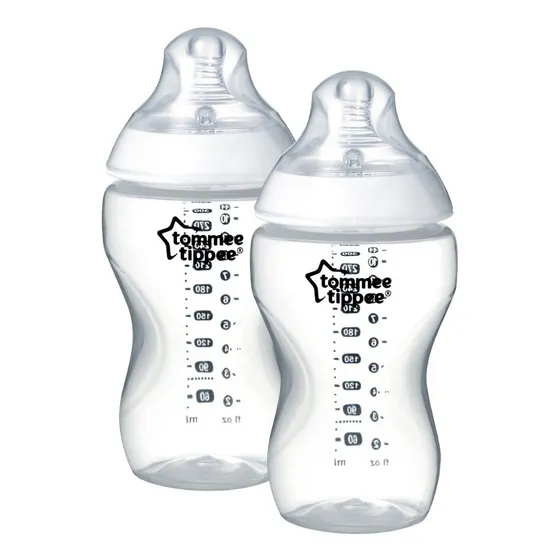 Tommee Tippee Closer to Nature mamadera 340ml color transparente