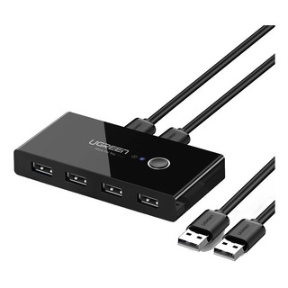 Conmutador Switch Interruptor Selector Kvm Usb 2.0 - Ugreen Conmutador Switch Interruptor Selector Kvm Usb 2.0 - Ugreen