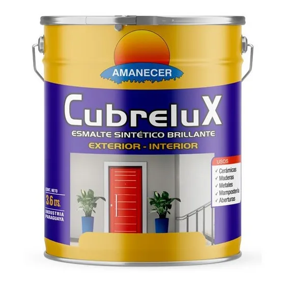 Cubrelux Antióxido Gris Mate 3,6 L  | Amanecer