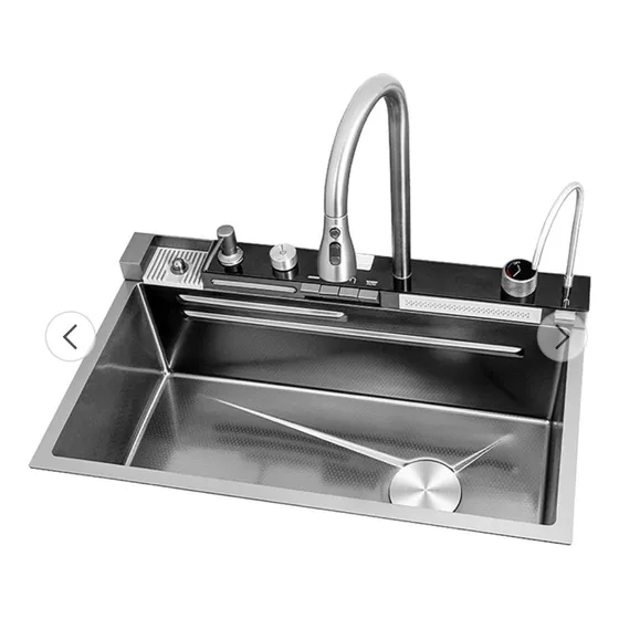 Lavaplatos Aquafina Todo En Uno A-8045set-eg Inoxidable