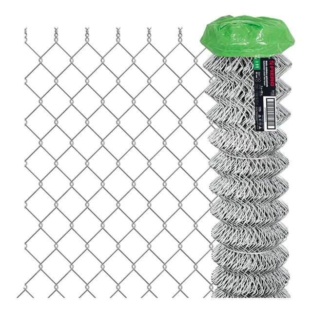 Rollo 20 M X 2 M Malla Ciclónica Calibre 11 Abertura 63 Mm,