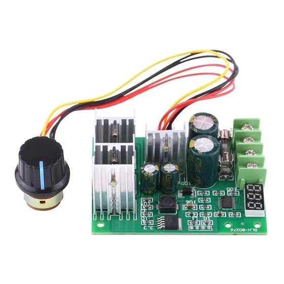 Control De Velocidad Para Motor Dc Pwm 6-60v 30a 