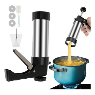Churrera Churro Maker Machine, Churros Caseros, 3 Puntas Churrera Churro Maker Machine, Churros Caseros, 3 Puntas