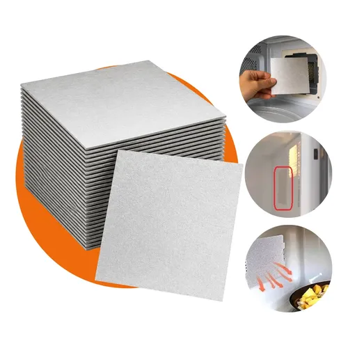 Microwave Sheet Mica Plate 11.6x6.5cm Universal Guide | MercadoLivre