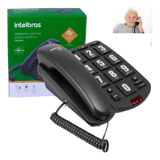 Telefone Tok Fácil Com Fio E Discagem Rápida Intelbras Telefone Tok Fácil Com Fio E Discagem Rápida Intelbras