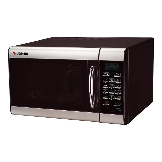 Microondas James J31 Inox 31 Lts Grill Gran Capacidad Envio
