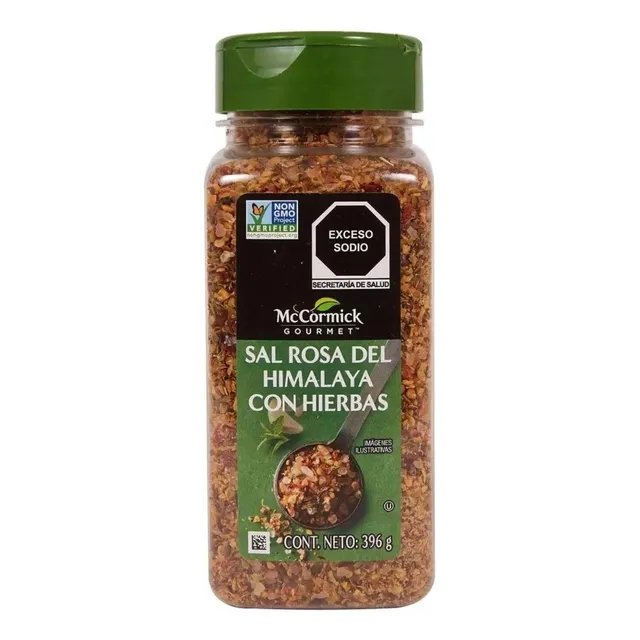 Sal Rosa Del Himalaya Con Hierbas Mccormick Gourmet 396 Grs