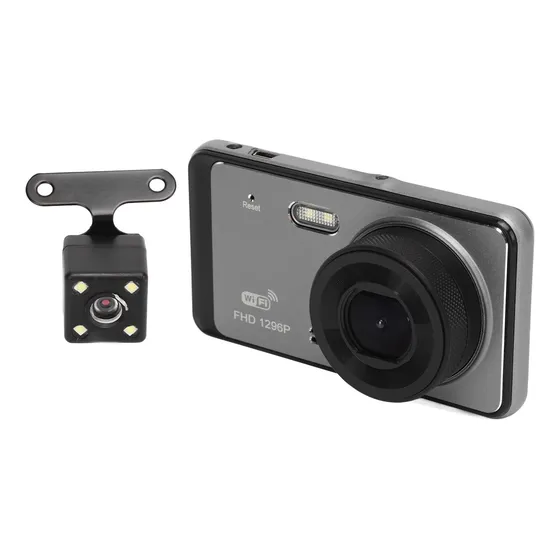 Cámara De Coche Wifi Dash Cam 1080p Cámara Dual De Visión No