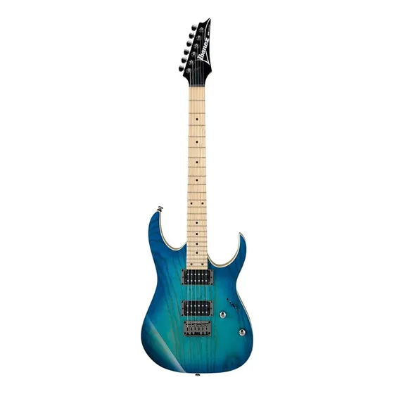 Guitarra eléctrica Ibanez RG Standard RG421 superstrato de fresno blue moon burst con diapasón de arce