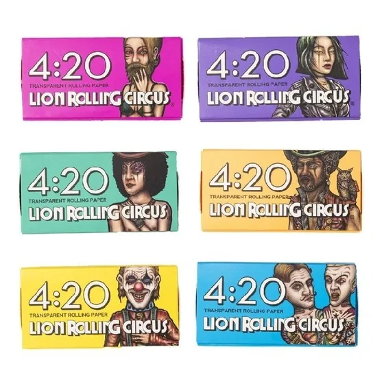Celulosa 420 Papel Para Armar Regular / Lion Rolling Circus