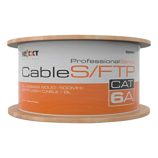 Nexxt Nab-utp6abl Cable Sftp Cat6a Lszh 23awg Azul 305m