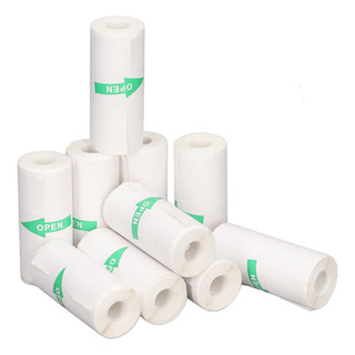 10 Rollos Mini Autoadhesivo Papel De Impresora, 57 X 25 Mm 10 Rollos Mini Autoadhesivo Papel De Impresora, 57 X 25 Mm
