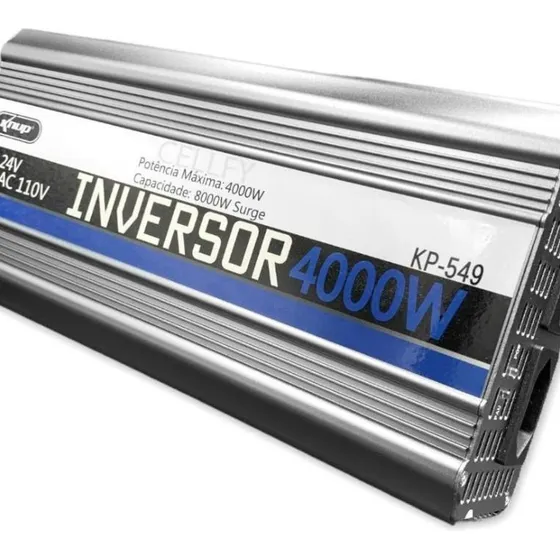 Inversor Tensão 24v 110v 4000w Transformador Onda Senoidal
