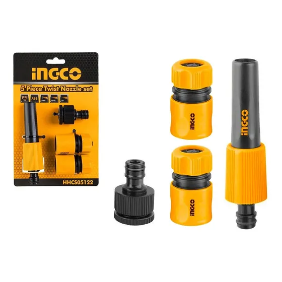 Acoplador Rapido Maguera Y Boquilla 5 Pzas