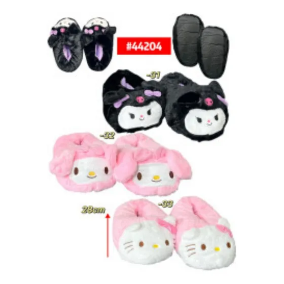 Pantuflas De Kuromi Hello Kitty My Melody