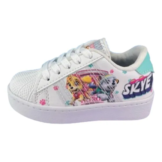 Zapato Deportivo De Niñas Blanco
