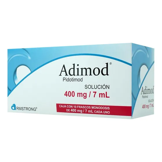 Adimod Solución 400 Mg/7 Ml, 10 Frascos 7 Ml