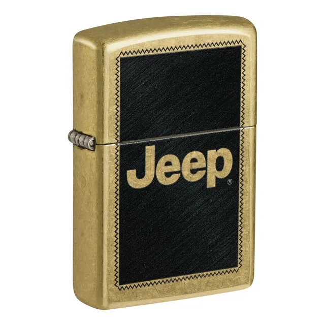 Encendedor Zippo 46225 Jeep Stamp Design Original Garantia