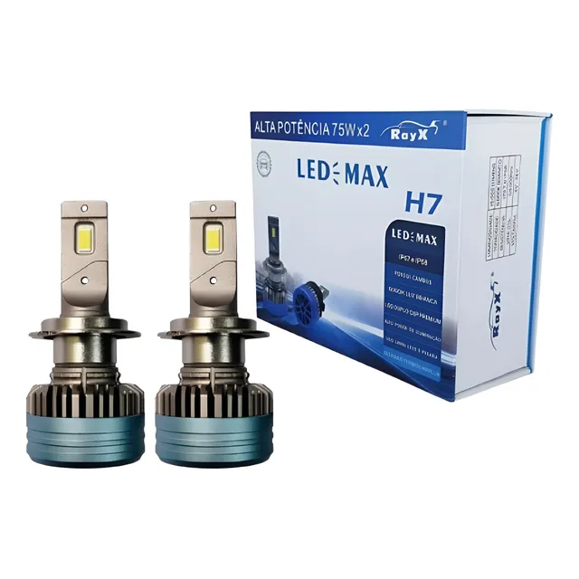 Ultra Led Max 6k 15000lm 150w 12 24v H1 H3 H7 H8 H11 Hb3 Hb4