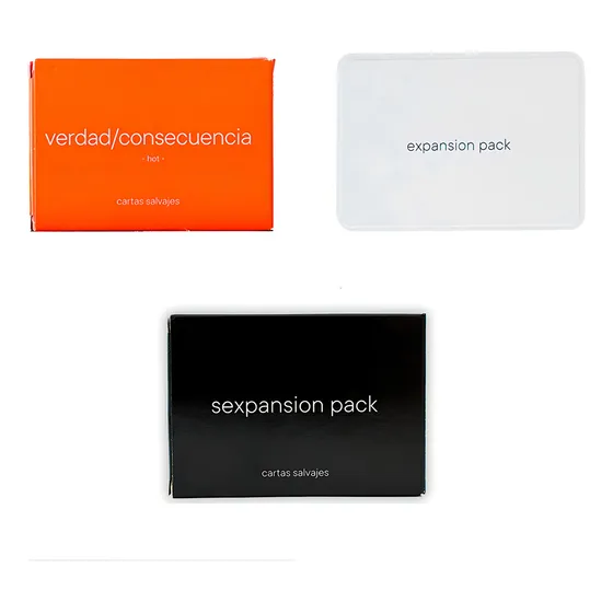 Sexpansion + Expansion + Verdad Consecuencia Hot Packs Sexo