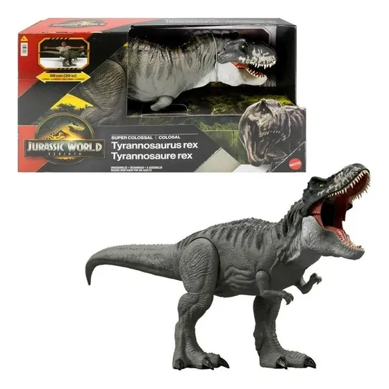Tiranosaurio Rex Supercolosal D Jurassic World Rebirth 99cm