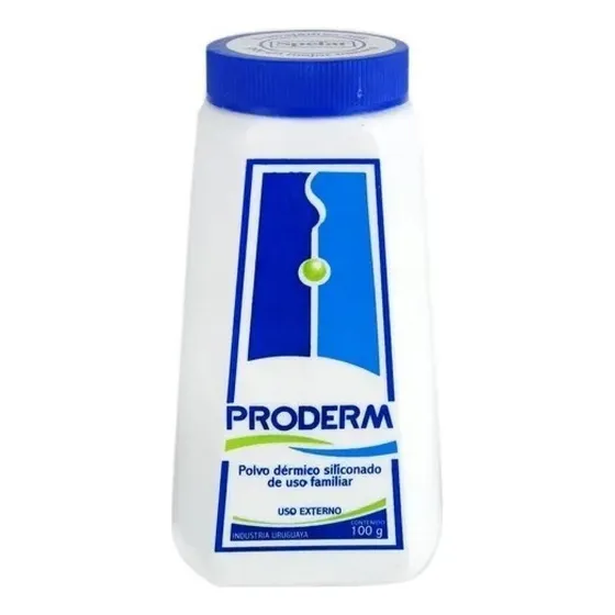 Proderm 100 Gramos Polvo Dermico Siliconado Antiescaras