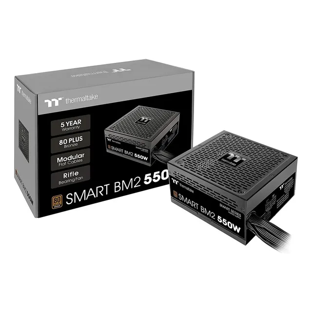 Fuente de alimentación para PC Thermaltake Smart PS-SPD-0550MNFABU-1 550W negra