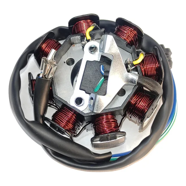 Estator Zanella Rx 150 Ceccato 150 Luces 4 Cables 8 Bobinas