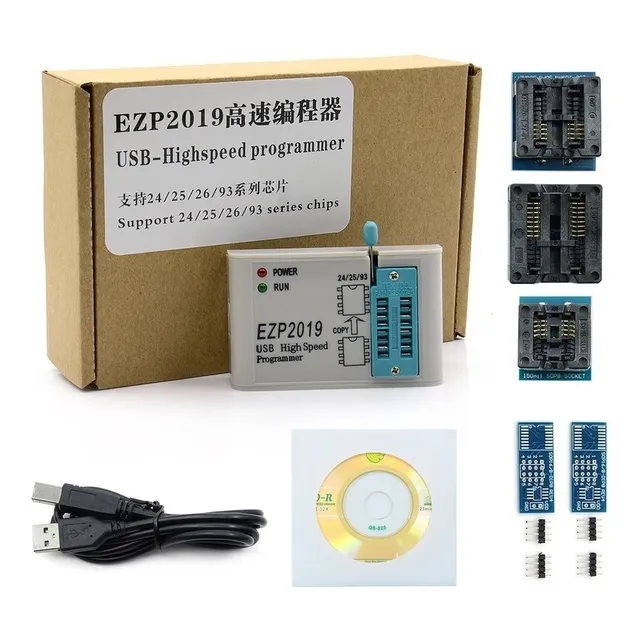Programador Memorias Ezp2019 Eeprom Series 24 25 Flash Bios
