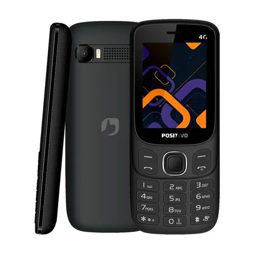 Lote 05 Positivo P41 4g Dual Tela 2.4 32mb Rádio Fm Preto