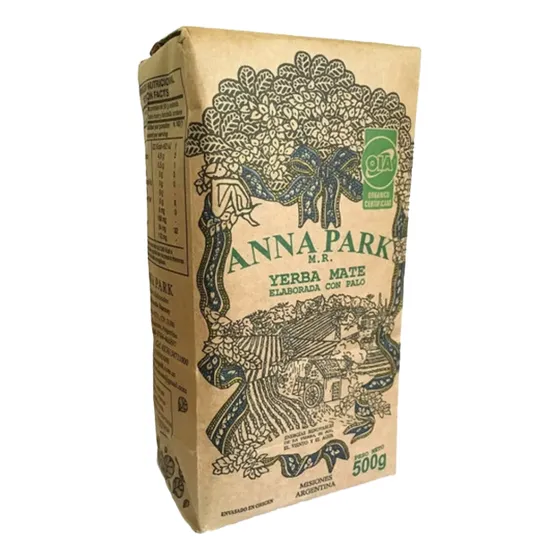 Yerba Mate Orgánica Anna Park  500g Paquete