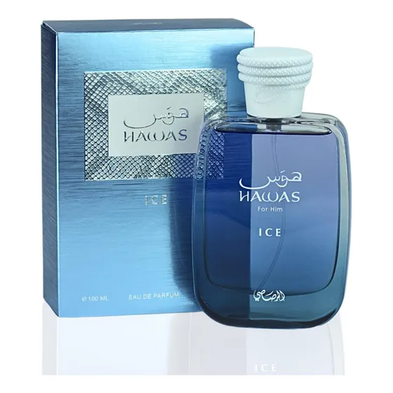 Perfume Rasasi Hawas Ice Eau De Parfum Para Hombre, 100 Ml