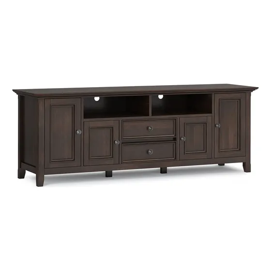 Soporte Universal Para Tv Madera Maciza 72  Ancho Centro 80 