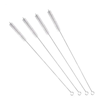 5 Cepillos Limpia Popote Acero Inoxidable Metálico 26 Cm 5 Cepillos Limpia Popote Acero Inoxidable Metálico 26 Cm