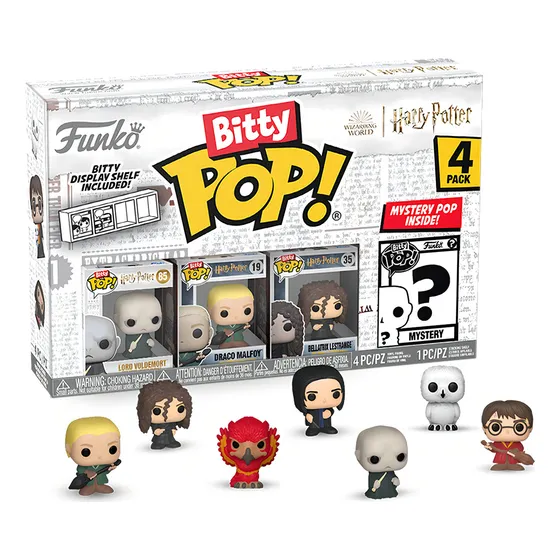 Funko Bitty Pop Harry Potter Voldemort 4-pack