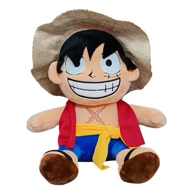 Peluche Mediano Monkey D. Luffy One Piece 35 Cms