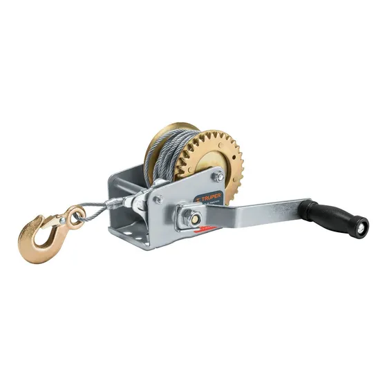 Malacate Manual 300 Kg Con Cable 7m Truper 14719 MAW-27C